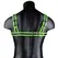 Ouch! Buckle Harness S/M - Adjustable Glow-in-the-Dark System