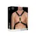 Scottish Bonded Leather Body Harness L/XL with Stainless Steel Elements