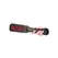OUCH! Leather Paddle Reversible Imprint Stitched - Black