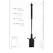 Ouch! Rectangular Crop Black Lace Handle - Elegant Impact Tool