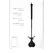 LoversPremium Heart-Shaped Crop Black Lace Accent Long Handle