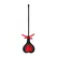 Ouch! Heart-Shaped Crop Red Lace - Short Handle, Elegant Design