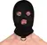 Ouch! Xtreme Mesh Balaclava with D-Ring, Universal Size, Black