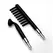 XR Brands Electrosex Wand Set with 3 Silicone Attachments, Black