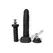 XR Brands Master Series Aron Ridge Silikonski intimni model 25,5cm Crni