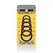 Boneyard Silicone Ring Set 5 Sizes - Soft Touch, Medical Grade, Black