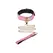 XR Brands Captive Cobra Roze Zmijski Print Bondage Set, Podesiv PU