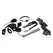 XR Brands Master Series Adjustable Under Bed Restraint Set Black