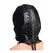 Strict Zip Front Bondage Hood PU Leather Adjustable Universal Fit