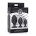 XR Brands Triple Juicers silikonski analni trener set - gradualne veličine