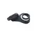 XR Brands Silicone Black Vibrating Ring System with Wireless Control