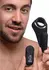 XR Brands Silicone Black Vibrating Ring System with Wireless Control