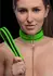Kink in the Dark Glow Collar & Leash Set - Luminous Adjustable Design