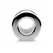 Abyss Medium Hollow Aluminum Anal Dilator - Metal, Easy Cleaning