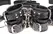 Master Series Leather Bed Restraint System - Adjustable Black Set