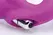 Evoke Strapless Vibrating Silicone Intimate Device Purple
