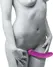 Evoke Strapless Vibrating Silicone Intimate Device Purple
