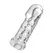 XR Brands Master Series Girth Enhancer Sleeve Transparent 17 cm
