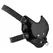 Master Series Lektor Half-Face Mask with Zippered Mouth - Black Vinyl