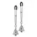 Chimera Adjustable Tweezers-Style Clamps with Decorative Bells
