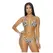 Forplay Barbados Bikini Set XL Kravlji Print Dvodelni Kupaći Kostim