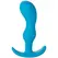 Blush Novelties Naughty 2 Large Blue Silicone Plug 4.5-inch