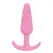 Naughty Silicone Plug Small Pink - Flexible Anatomical Model by Doc Johnson