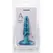 A-Play Groovy silikonski čep Okean 12 cm - Višebojni, sužena baza