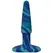 A-Play Groovy Silicone Anal Plug 10cm Ocean - Multi-Color, Health-Grade
