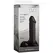 Doc Johnson TRUSKYN The Tru Super Black - Dual Density Silicone Model