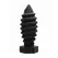Tom of Finland Screw U Silicone Plug Large Black Collector Edition