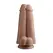 Tom of Finland Intimate Dual Shaft Model, Suction Base, Black, 26 cm