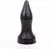 Hung System Patrol Model 23 cm Black Anal Plug with Suction Base