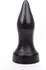 Hung System Patrol Model 23 cm Black Anal Plug with Suction Base