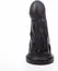 Hung System Castard Intimate Plug Black 22 cm x 7.6 cm Suction Base
