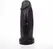 Hung System Schlong Black Plug 28 cm - Large Intimate Insertable Model
