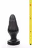 Hung System Corny Veliki Crni Čep 22.5 cm x 9 cm Usisna Baza