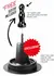 Hung System Easy Squat + Winky Floor Base Attachment 27.5 cm Black