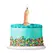 Kheper Games Large Celebration Candle Pink 10cm - Zabavna party dekoracija