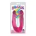 Curve Toys Sweet Slim Double Dipper Flexible Intimate Model Clear 33cm