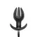 XR Brands Bad Buoy Inflatable silikonski anchor čep crni veliki
