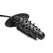 XR Brands Ass Puffer Nubbed Inflatable Silicone Plug Crni
