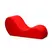 XR Brands Love Couch Crvena - Ergonomska Intimna Ležaljka, Veštački Antilop