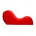 XR Brands Love Couch Crvena - Ergonomska Intimna Ležaljka, Veštački Antilop