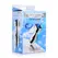 Blue Gemstone Small Aluminum Plug by XR Brands - Weighted, Silver Finish