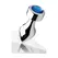 Satisfyer Blue Gemstone Aluminum Intimate Plug Medium Weighted Base