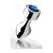 Satisfyer Weighted Base Aluminum Plug Large Blue Gemstone Finish