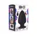 XR Brands Squeezable Plug Large - Flexible Silicone, Thermo-Reactive