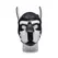 XR Brands Neoprene Puppy Mask Flexible Ears Black Universal Size