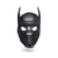 XR Brands Spike Neoprene Puppy Mask Adjustable Black Cosplay Hood